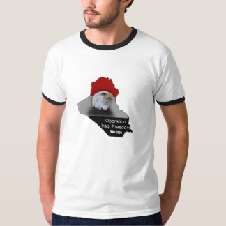 Operation Iraqi Freedom Custom Front and Back T-Shirt