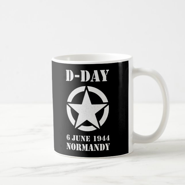 Operation Overlord 1944 D-Day 2024 Normandy Coffee Mug (Right)