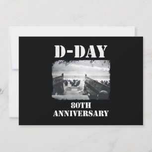 Operation Overlord 1944 D-Day 2024 Normandy Invitation