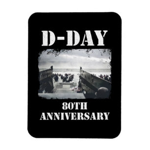 Operation Overlord 1944 D-Day 2024 Normandy Magnet