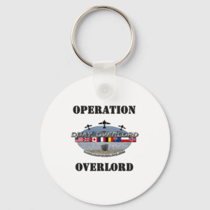 Operation Overlord 1944 Key Ring