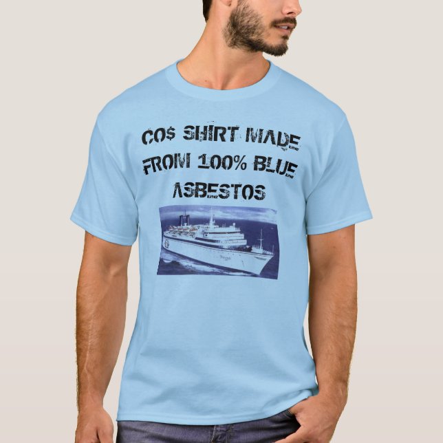 Operation Sea Arrrgh Blue Asbestos Shirt (Front)