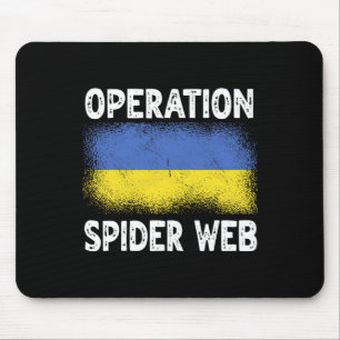 Operation Spider Web Ukraine Heroes Ukrainian Flag Mouse Pad