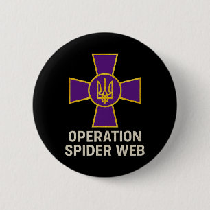 Operation Spider Web Ukraine Heroes Ukrainian Mili 6 Cm Round Badge