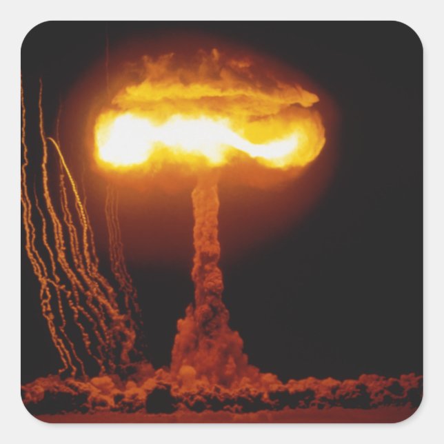 Operation Upshot Knothole, CLIMAX Event Square Sticker (Front)