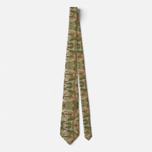 Operational Military Camouflage Pattern Tie