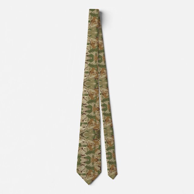 Operational Military Camouflage Pattern Tie (Front)