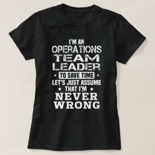 Operations Team Leader T-Shirt