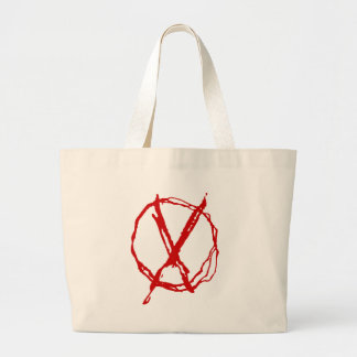 Operator Symbol Large Tote Bag