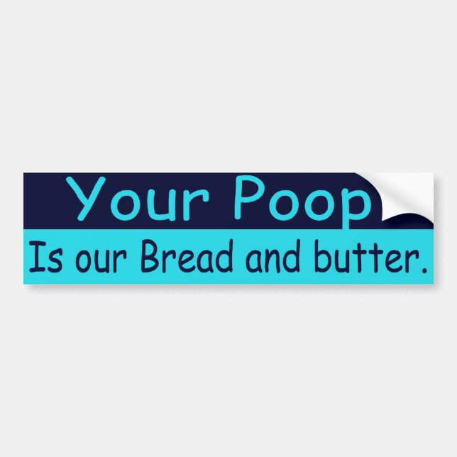 Operator's funny saying 2 bumper sticker (Front)