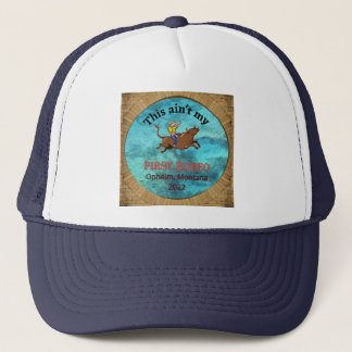 Opheim rodeo 2022 trucker hat