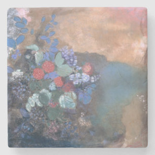 Ophelia among the Flowers, c.1905-8 Stone Coaster