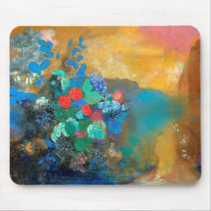 Ophelia among the Flowers, Redon Mouse Pad