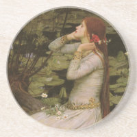 Ophelia by the Pond by John William Waterhouse