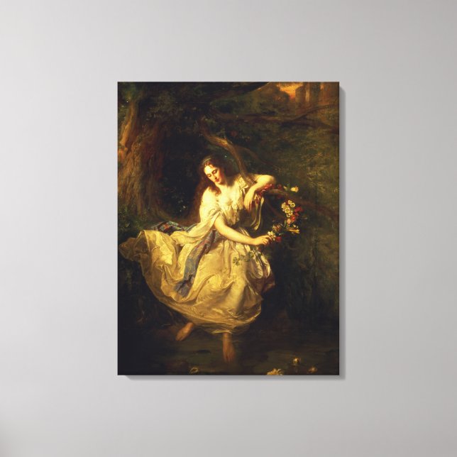 Ophelia Canvas Print (Front)