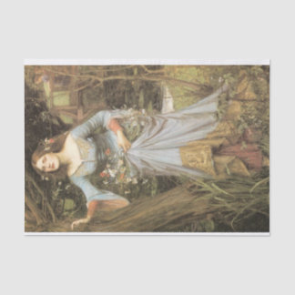 Ophelia decoupage paper