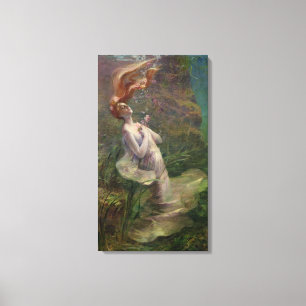 Ophelia Drowning, 1895 Canvas Print