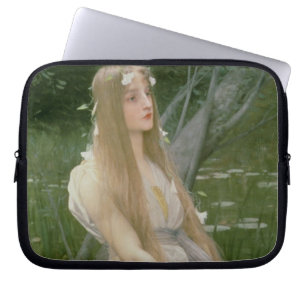 Ophelia (oil on canvas) laptop sleeve