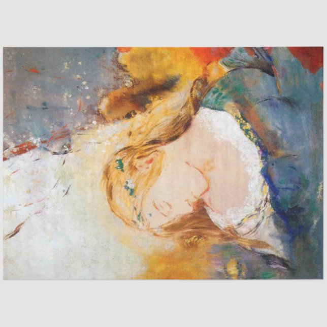 Ophelia, Redon Tissue Paper (Front)