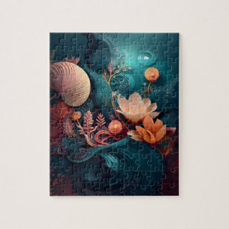 Ophelia's Dream Ethereal Art Print  Jigsaw Puzzle