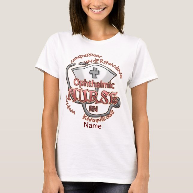 Ophthalmic Nurse Axiom T-Shirt (Front)