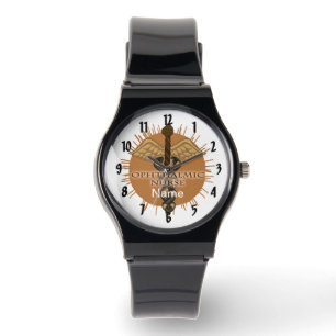 Ophthalmic Nurse Caduceus Watch