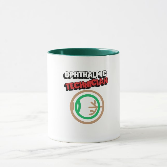 ophthalmic technician  mug (Center)