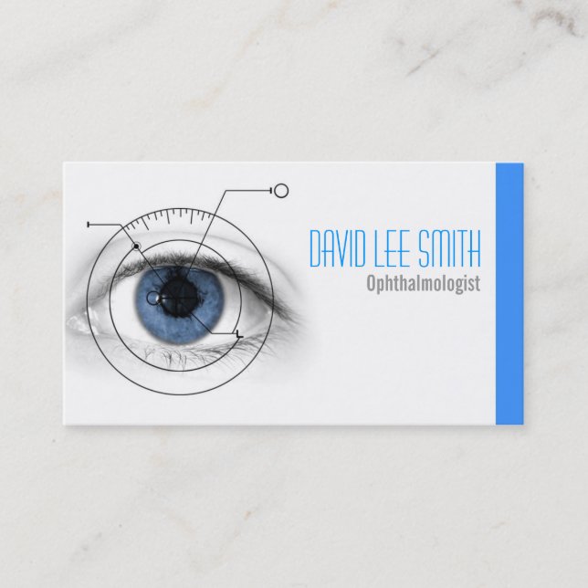 Ophthalmologist Business Card (Front)