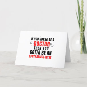 Ophthalmologist Holiday Card