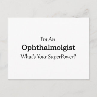 Ophthalmologist Postcard