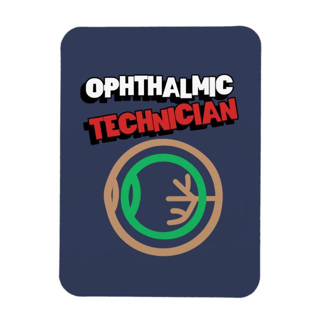  Ophthalmology Ophthalmic Techician  Magnet (Vertical)