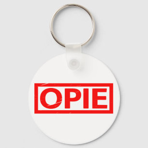 Opie Stamp Key Ring