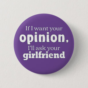 Opinion ask girlfriend wf 6 cm round badge