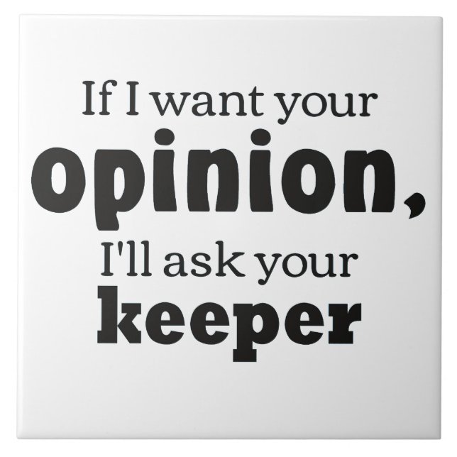 Opinion ask keeper bf tile (Front)