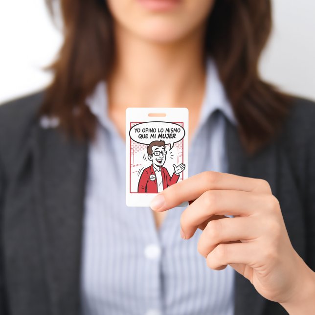 Opino lo mismo ID badge (Presented)