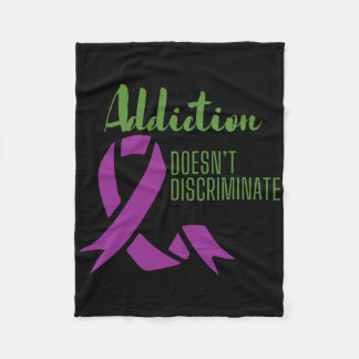 Opioid Awareness Month Lost Loved One To Overdose  Fleece Blanket