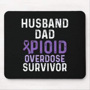 Opioid Overdose Awareness Warrior Survivor 16 Mouse Pad