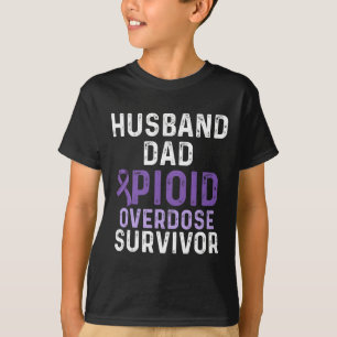 Opioid Overdose Awareness Warrior Survivor 16 T-Shirt