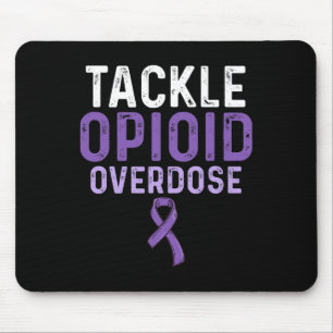 Opioid Overdose Awareness Warrior Survivor 18 Mouse Pad