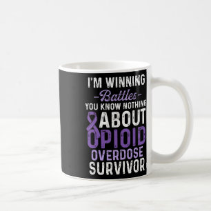 Opioid Overdose Awareness Warrior Survivor 43 Coffee Mug