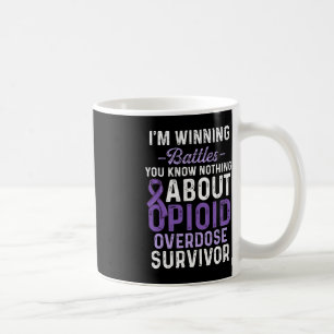 Opioid Overdose Awareness Warrior Survivor 43 Coffee Mug