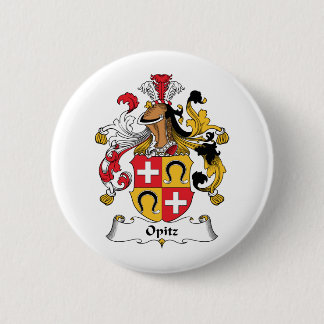 Opitz Family Crest 6 Cm Round Badge