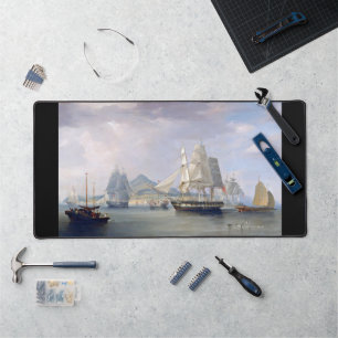 Opium Clipper Ships 1824 Desk Mat