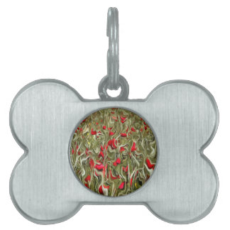 Opium Of The Masses Surrealistic Art Pet Tag