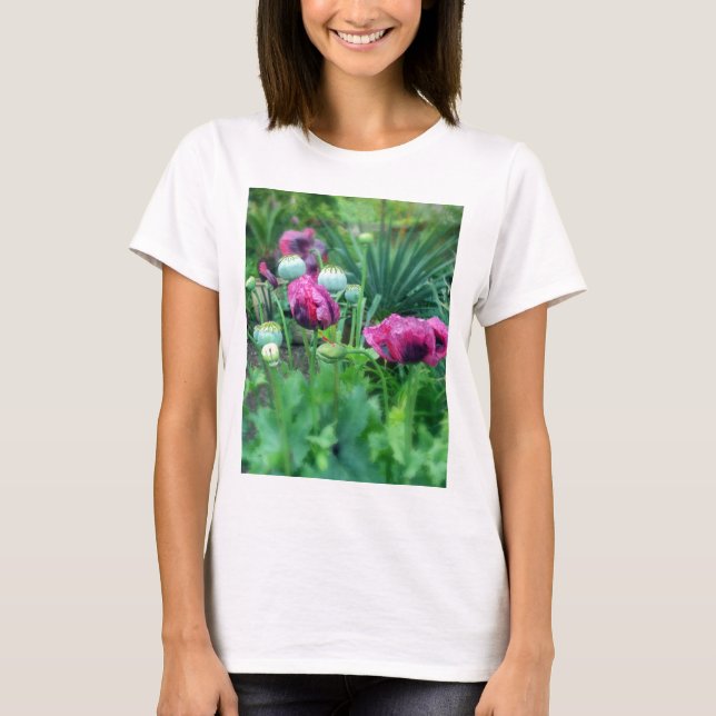 Opium Poppies T-Shirt (Front)