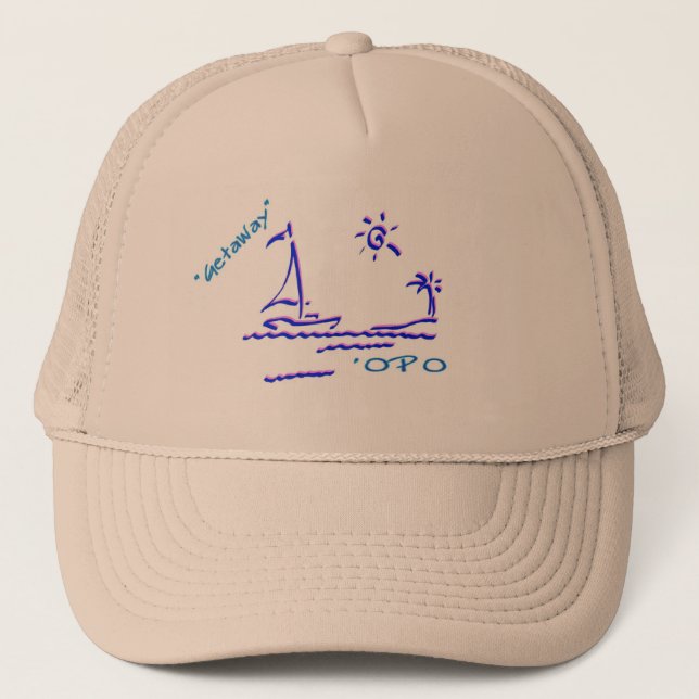 'OPO Island Getaway Hat (Front)
