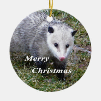 Opossum Ceramic Tree Decoration