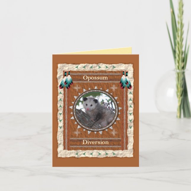 Opossum Diversion Energy Card (Front)