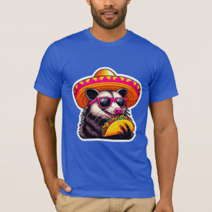 OPOSSUM EATING TACO 4 T-Shirt