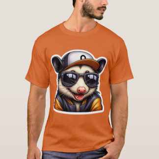 OPOSSUM IN VARSITY JACKET  T-Shirt